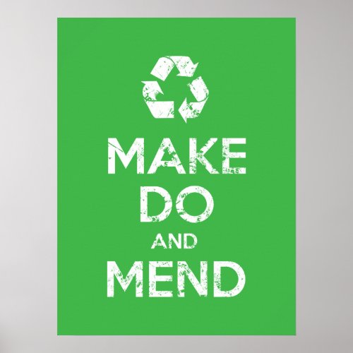 Make Do and Mend Poster