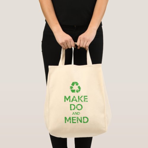 Make Do and Mend Tote Bag