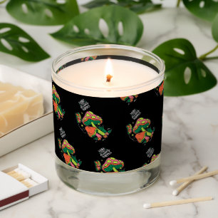 Make Dreams Happen Colorful Mushrooms Butterfly Scented Candle