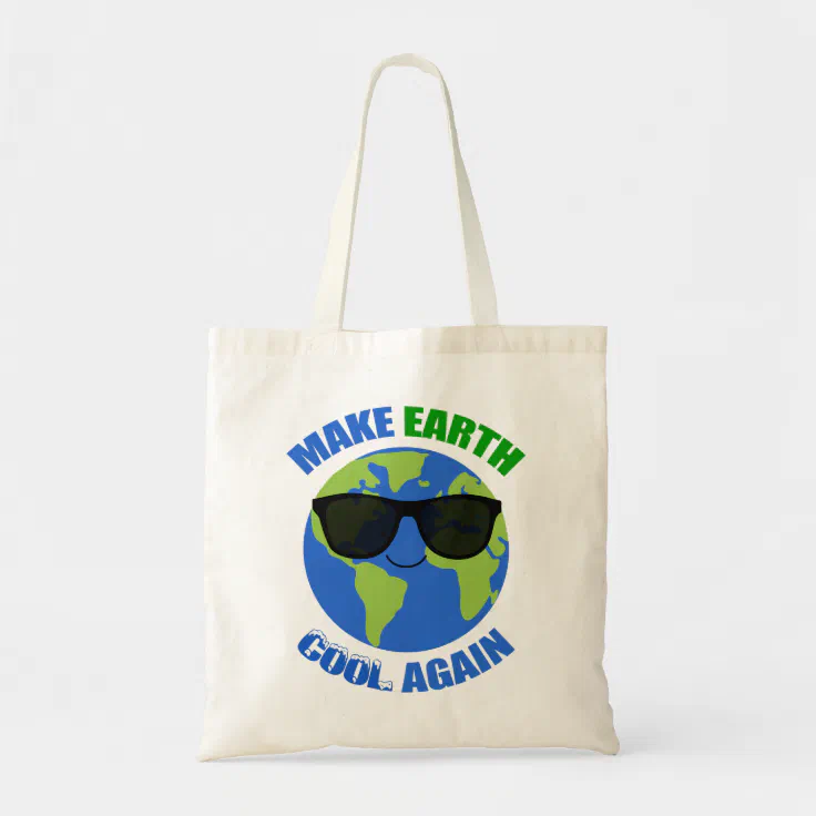 CLIMATE CHANGE ONE WORLD TOTE BAG 