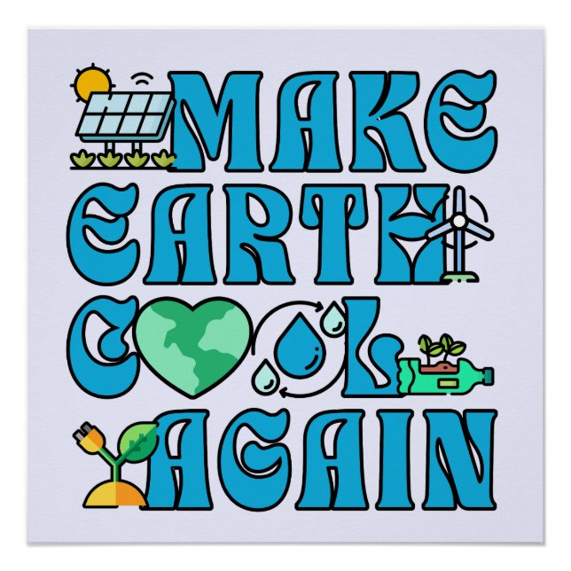 Make Earth Great Again Poster (Front)