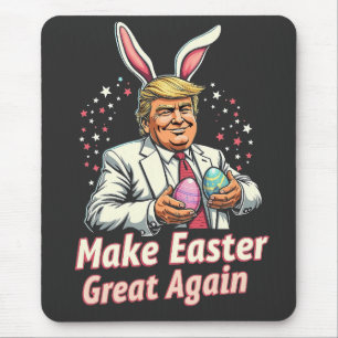 Make Easter great again Easter Trump Eggs  Mouse Pad