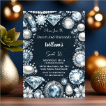 Make Elegant Gem Bling Denim And Diamonds Sweet 16 Invitation<br><div class="desc">Introducing our Elegant Gem Bling Denim and Diamonds Sweet 16 Invitation! Transform your celebration into a dazzling affair with this uniquely crafted design. The fusion of denim and diamonds exudes sophistication, setting the stage for a glamorous Sweet 16. Each detail, from the gem-inspired accents to the elegant denim backdrop, promises...</div>