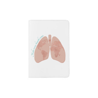 Make Every Breath Count Passport Holder