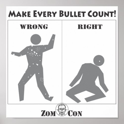 Make Every Bullet Count Poster