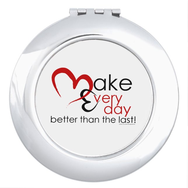 Make every day compact mirror (Front)