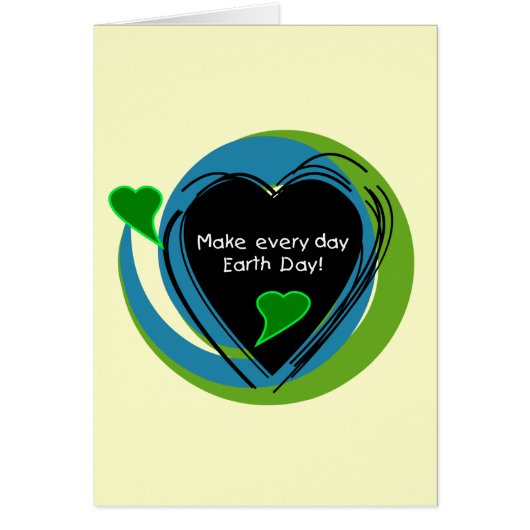 Make Every Day Earth Day Cards (Front)