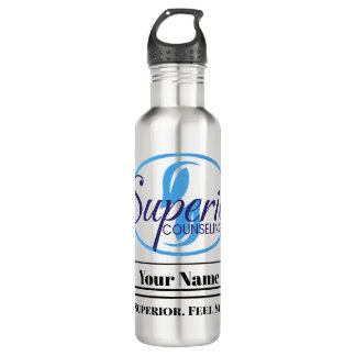 Make Every Sip Superior GLASS Stainless Steel Water Bottle