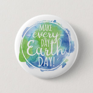 Make Everyday Earth Day Button