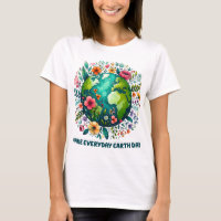 Make Everyday Earth Day Floral Planet