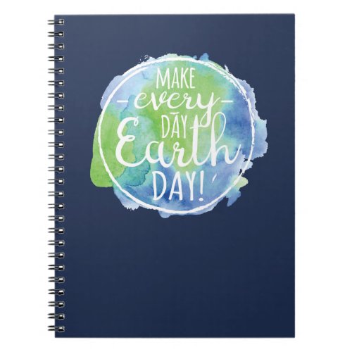 Make Everyday Earth Day Notebook