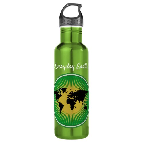 Make Everyday Earth Day Stainless Steel Water Bott Stainless Steel Water Bottle