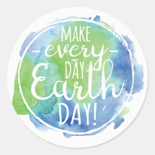 Make Everyday Earth Day Sticker