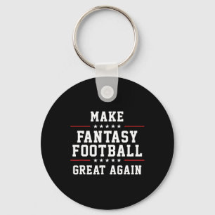 Make Fantasy Football Great Again Keychain
