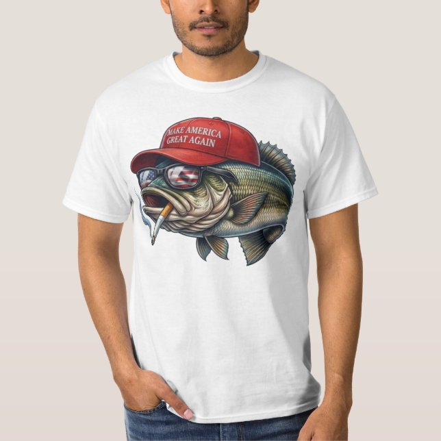 Make Fishing Great Again  T-Shirt (Front)
