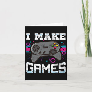 Make Games For Video Game Developer Gift Card