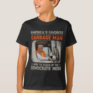 Make Garbage Great Again Garbage For Trump 2024 T-Shirt