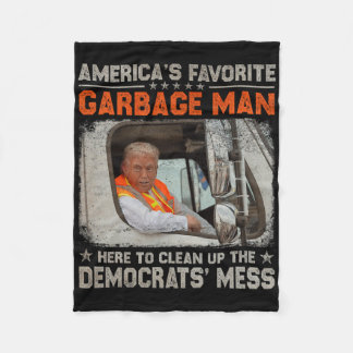 Make Garge Great Again Garge For Trump Fleece Blanket