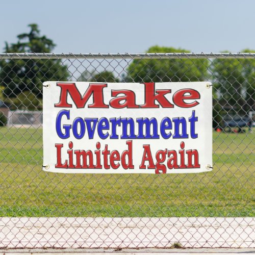 Make Government Limited Again Banner