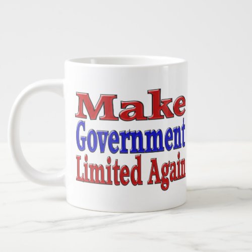 Make Government Limited Again half mug