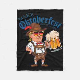 Make Great Again Funny Trump Drink Beer Mug Gift  Fleece Blanket