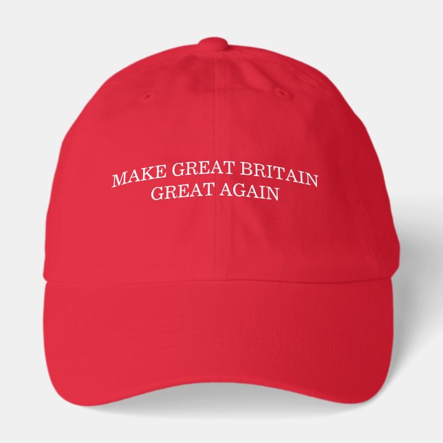 Make Great Britain Great Again Hat (Front)