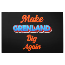 Make Greenland Big Again – Funny Slogan Sticker