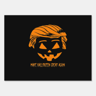 Make Halloween Great Again Classic Sign