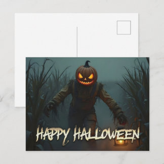 Make Halloween Hauntingly Fun Holiday Postcard