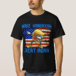 Make Hanukkah Great Again Funny Chanukah T-Shirt<br><div class="desc">Make Hanukkah Great Again Funny Chanukah</div>
