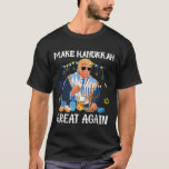 Make Hanukkah Great Again Jewish Ugly Chanukah Swe T-Shirt<br><div class="desc">Make Hanukkah Great Again Jewish Ugly Chanukah Sweater</div>