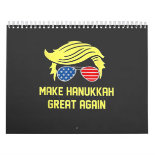 Make Hanukkah Great Again Trump Jewish Calendar