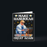 Make Hanukkah Great Again Trump Jewish Ugly Chanuk Card<br><div class="desc">Make Hanukkah Great Again Trump Jewish Ugly Chanukah Sweater 1</div>