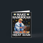 Make Hanukkah Great Again Trump Jewish Ugly Chanuk Card<br><div class="desc">Make Hanukkah Great Again Trump Jewish Ugly Chanukah Sweater 1</div>