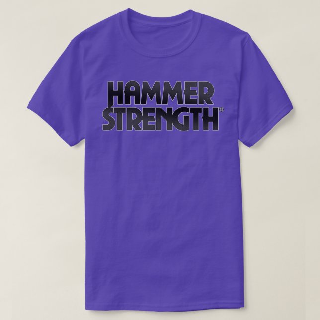 Make Happy With This Hammer Strength  T-Shirt (Design Front)