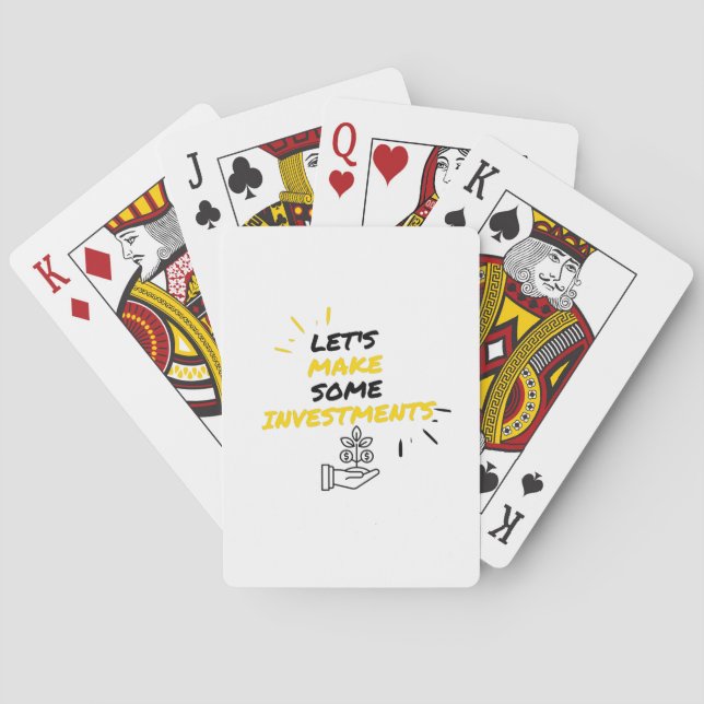 make investments poker cards (Back)