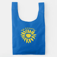 Make It A Great Day Tote Grocery Bag at Zazzle