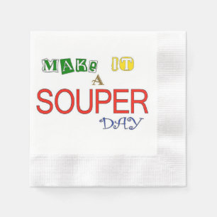 Make It a Souper Day Paper Napkins