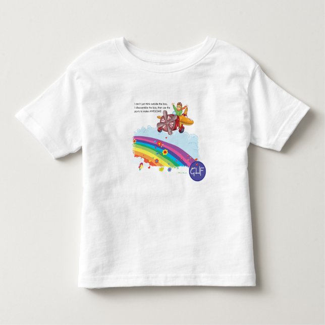 Make it Awesome Toddler T-shirt (Front)