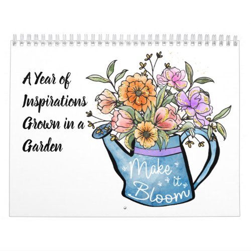 Make it Bloom Calendar