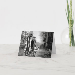 Make It Count Message Inside Greeting Card Angel