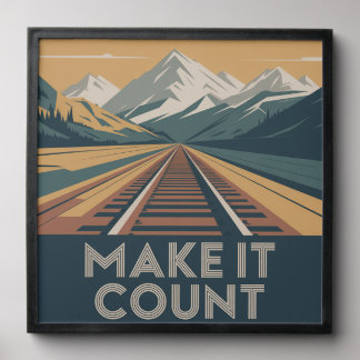 Make It Count Peel And Stick Photo Tile
