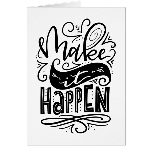 Make It Happen Cards (Front)