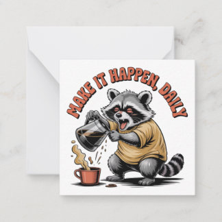 Make It Happen, Daily Note Card