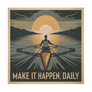 Make It Happen, Daily Wood Wall Art