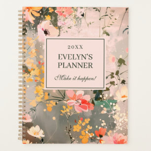 Make it Happen Florals Planner
