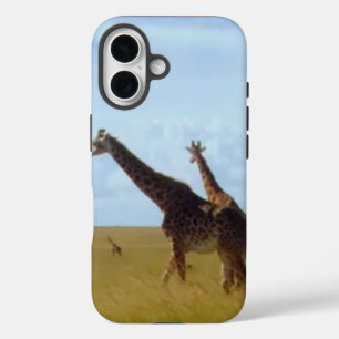 Make it Kenyan African Safari Giraffes iPhone 16 Case