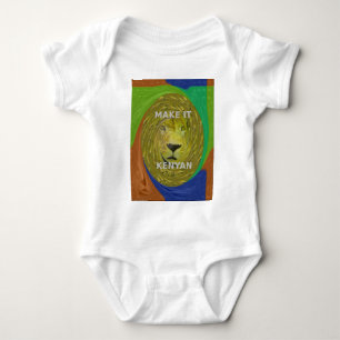 Make it Kenyan Baby Bodysuit