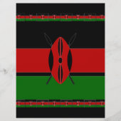 Make it Kenyan Beautiful Inspirational Flag Color (Front)