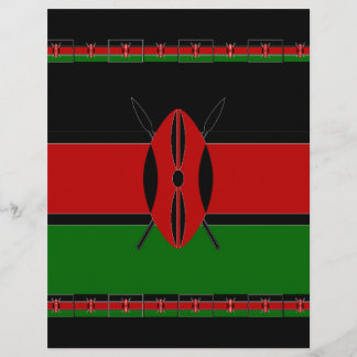 Make it Kenyan Beautiful Inspirational Flag Color